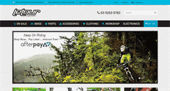 Desktop Screenshot of letour.com.au