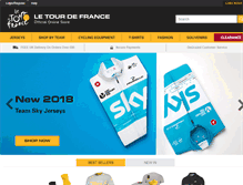 Tablet Screenshot of boutique.letour.fr